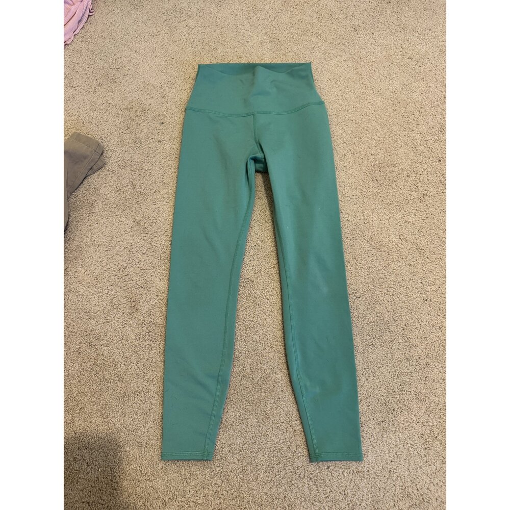 Alo High-Waist Leggings - Size XXS - Teal Sage